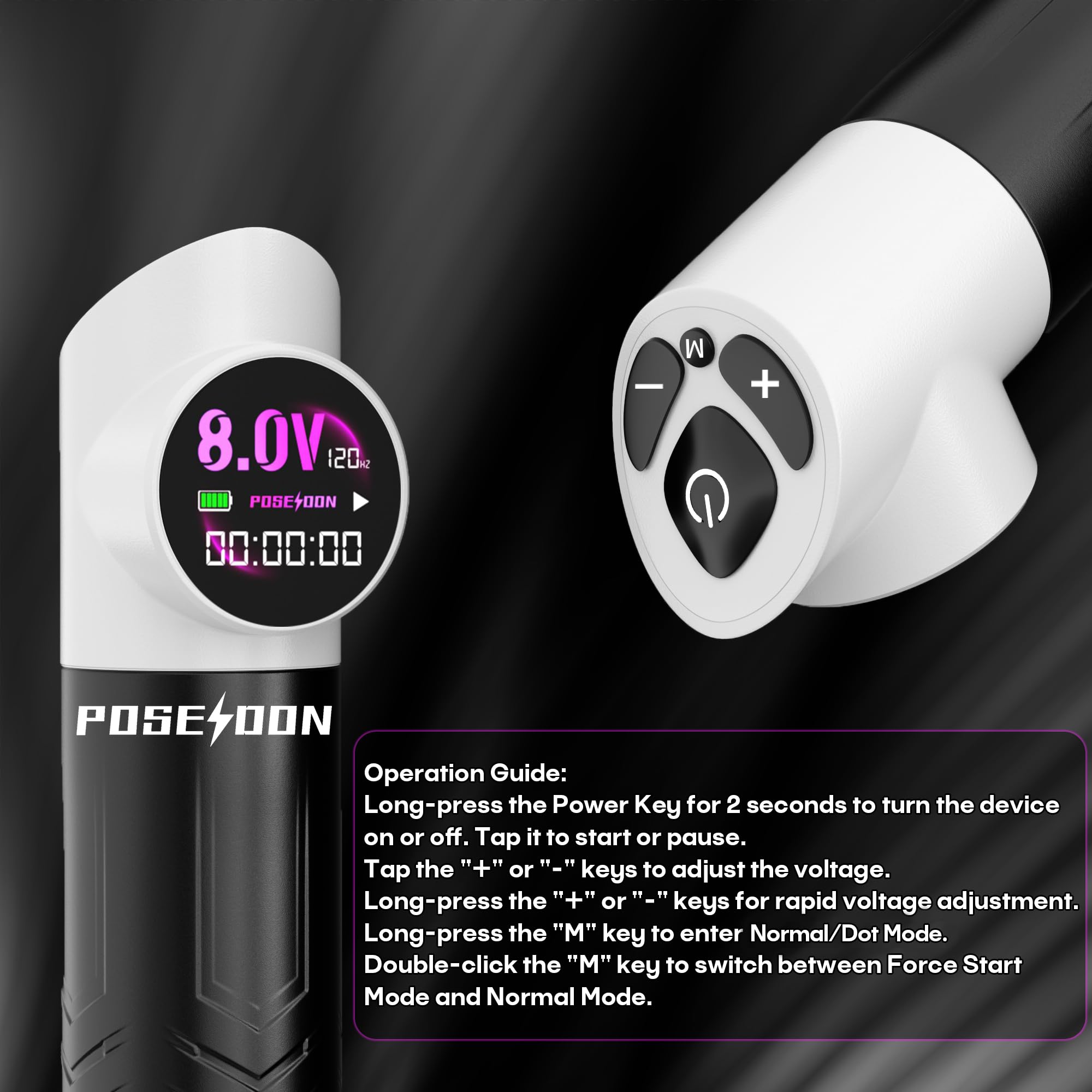 Amazon | POSEIDON パンダデザイン タトゥーペン 足ボタン付き